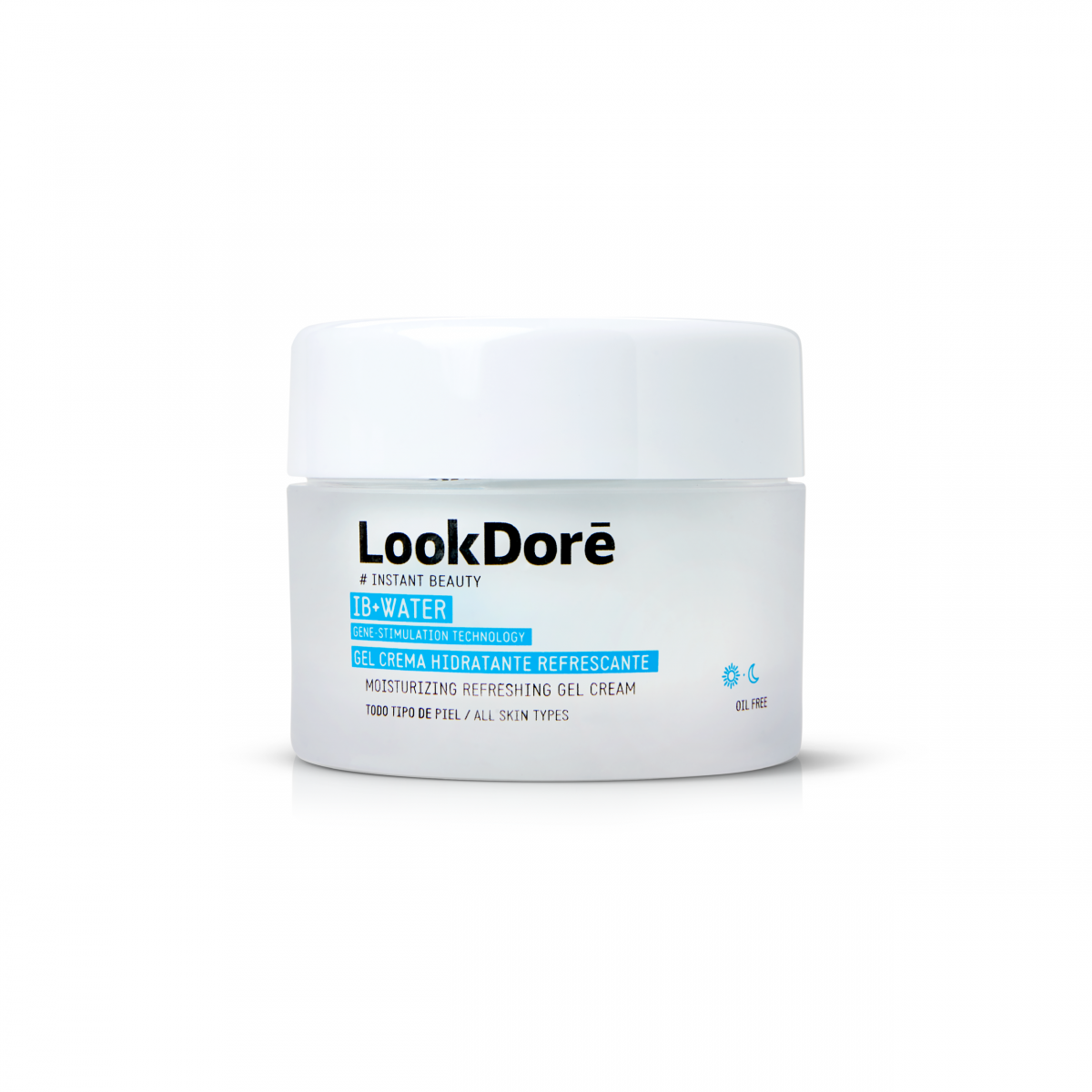 LOOKDORE IB+WATER drėkinamasis gaivinamasis gelinis kremas