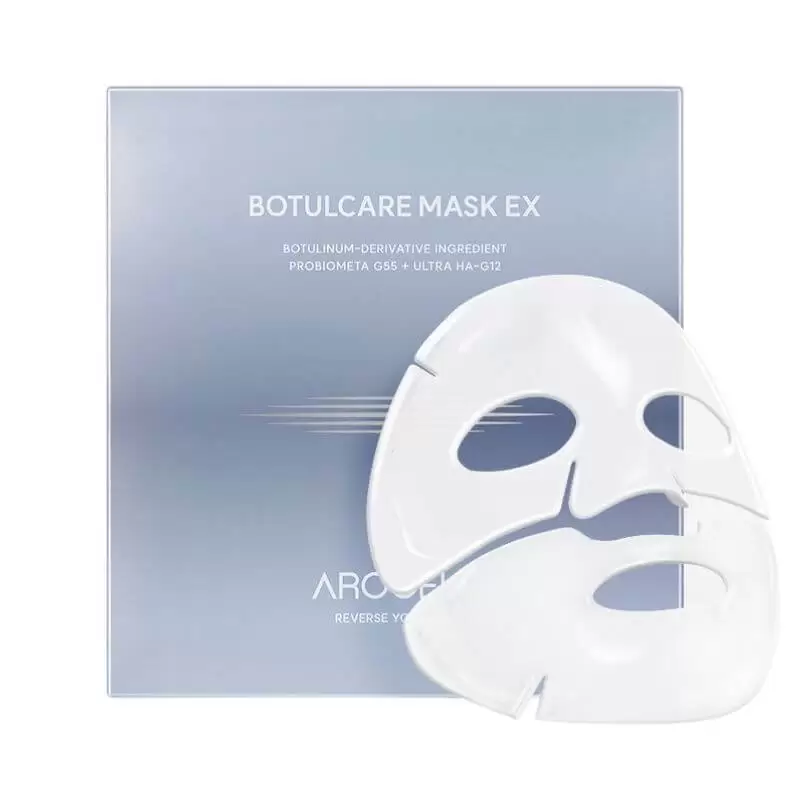 Arocell Botulcare Mask EX lakštinė veido kaukė su botulino kilmės ingredientais
