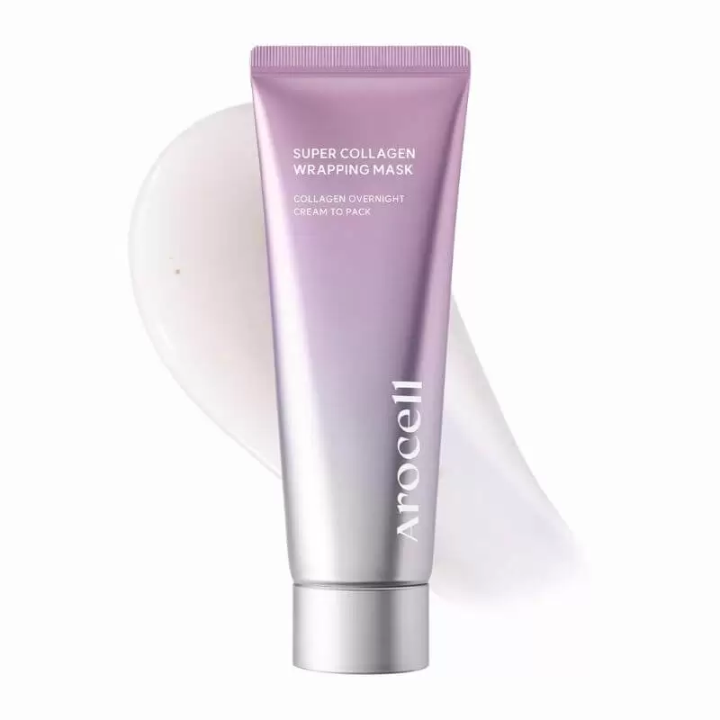 Arocell Super Collagen Wrapping Mask veido kaukė su kolagenu
