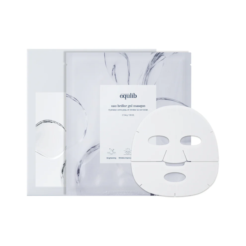 Equlib Eau Briller Gel Masque hidrogelinė veido kaukė
