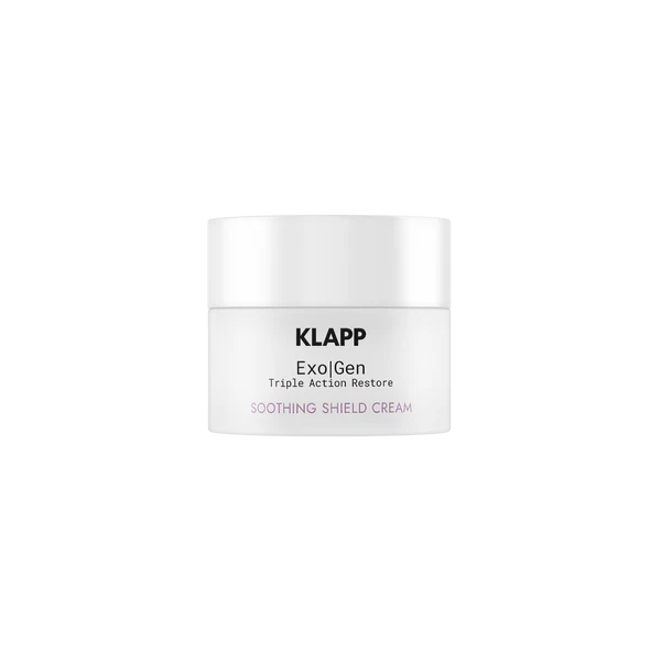 KLAPP Exo|Gen Triple Action Restore Soothing Shield Cream odą atkuriantis ir raminantis veido kremas