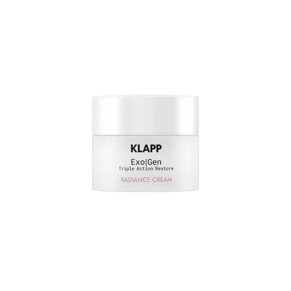 KLAPP Exo|Gen Triple Action Restore Radiance Cream odą atkuriantis ir švytėjimo suteikiantis veido kremas