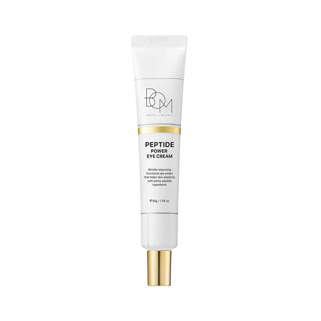 BOM Peptide Power Eye Cream paakių kremas su peptidais ir auksu